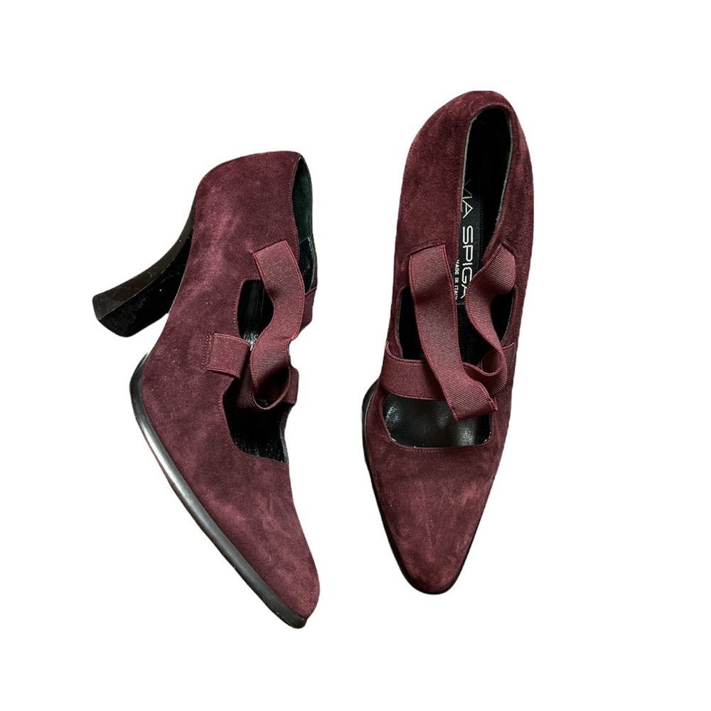 Via Spiga Suede Heel - Picture 1 of 11